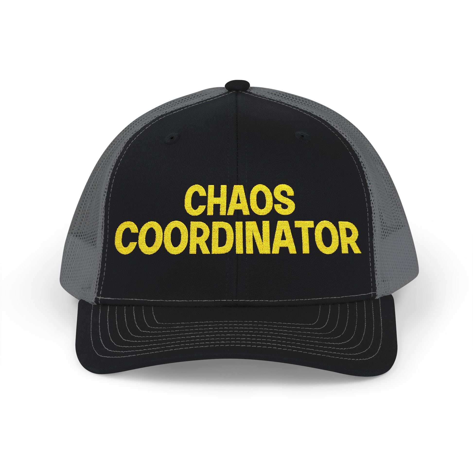 Chaos Coordinator Snapback Trucker Cap