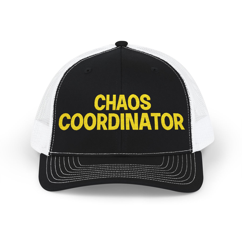 Chaos Coordinator Snapback Trucker Cap