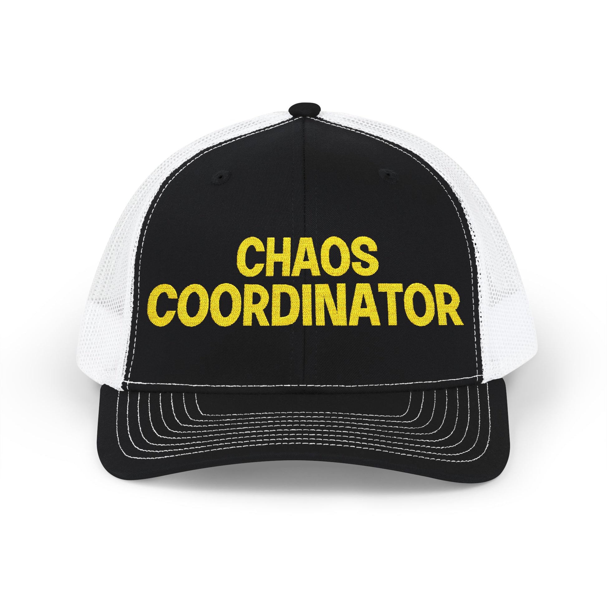 Chaos Coordinator Snapback Trucker Cap