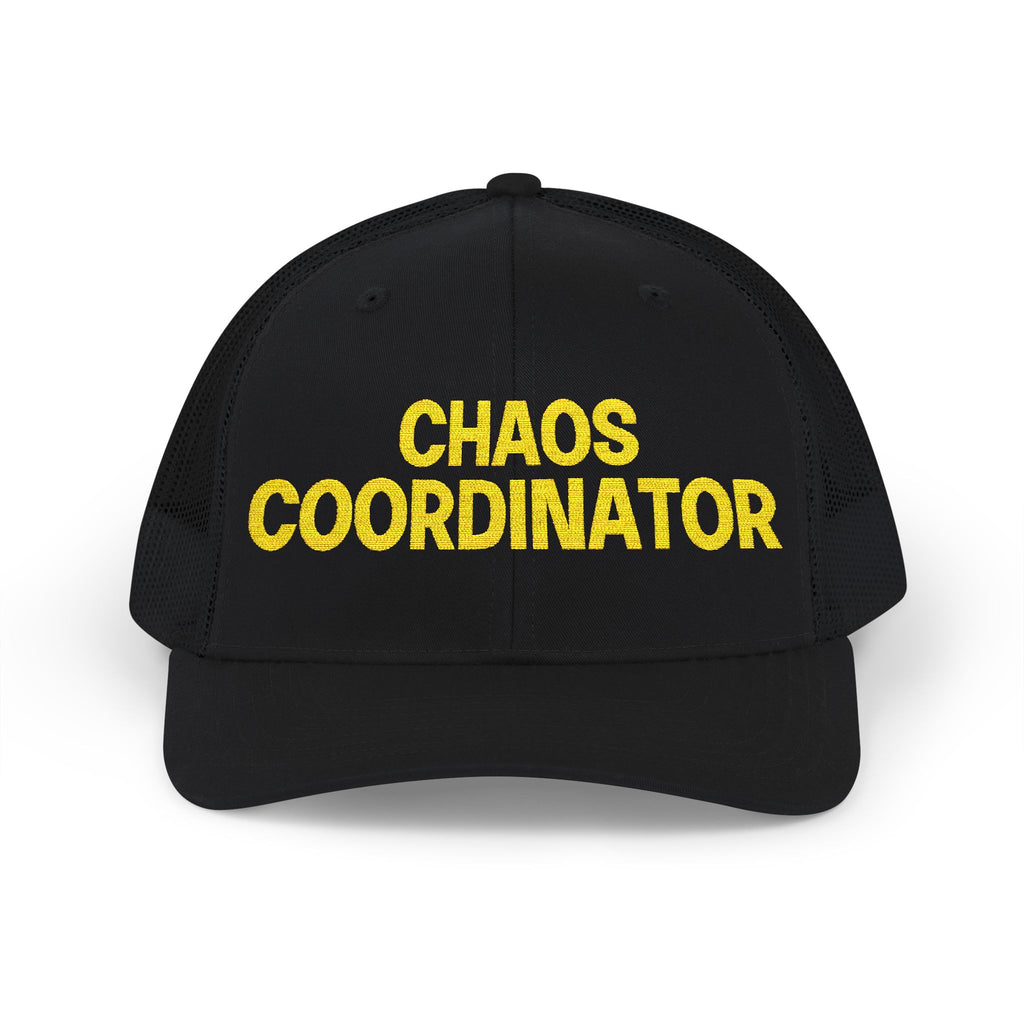 Chaos Coordinator Snapback Trucker Cap