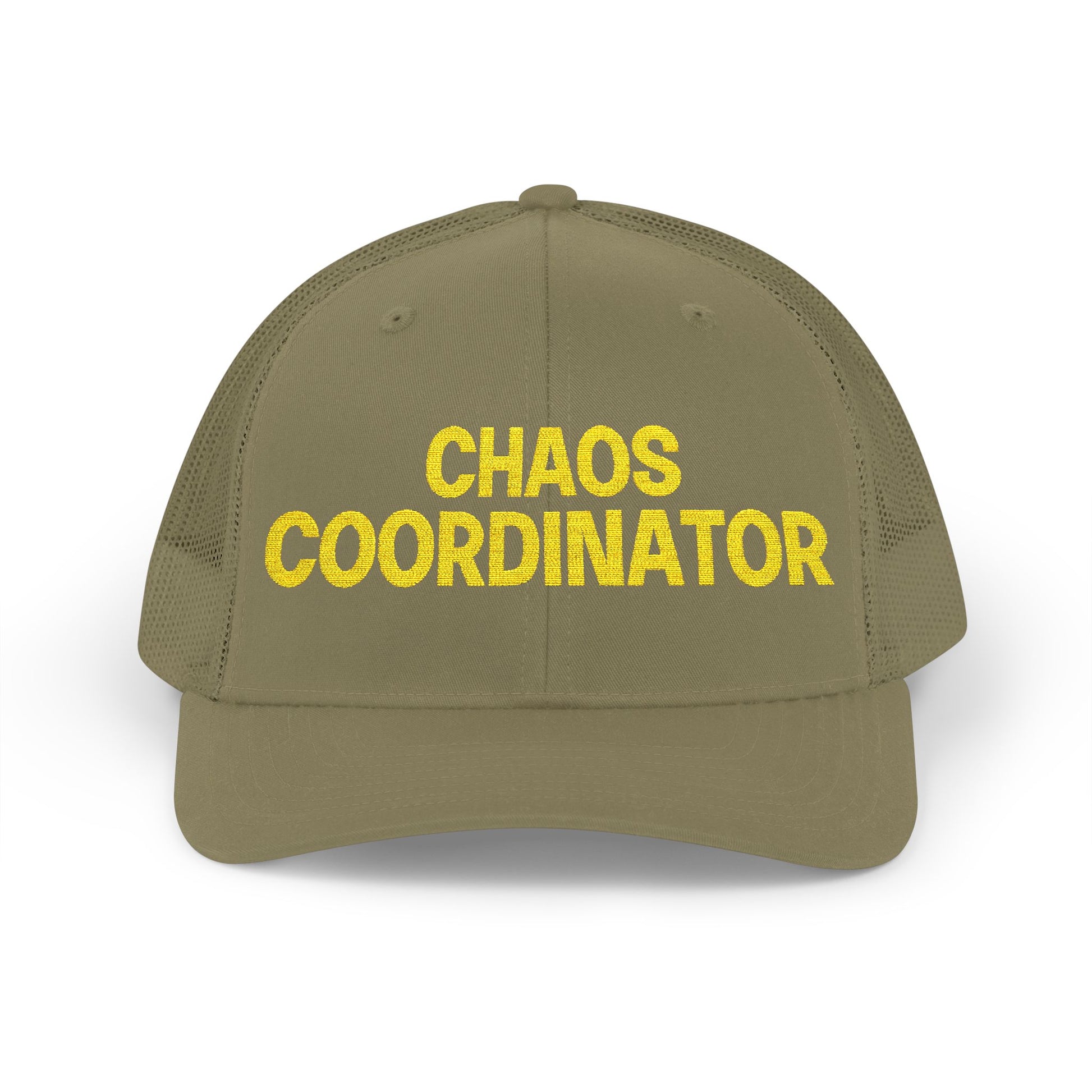 Chaos Coordinator Snapback Trucker Cap