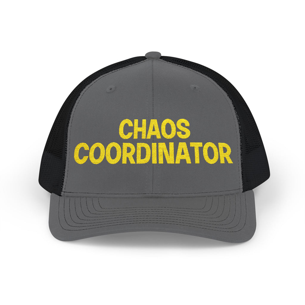 Chaos Coordinator Snapback Trucker Cap
