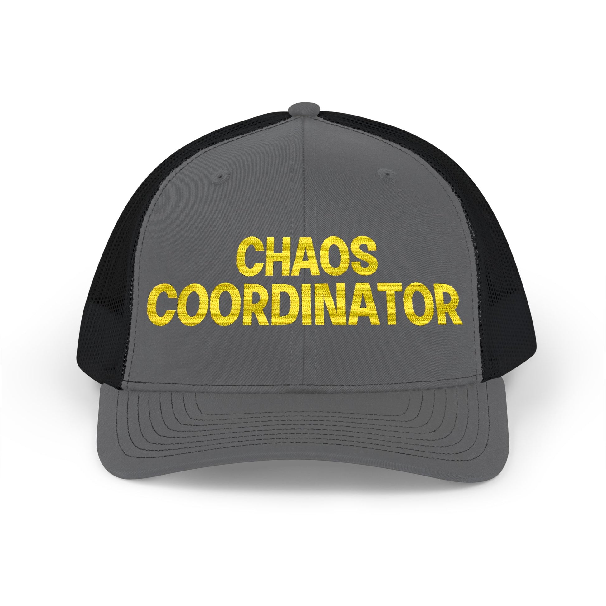 Chaos Coordinator Snapback Trucker Cap